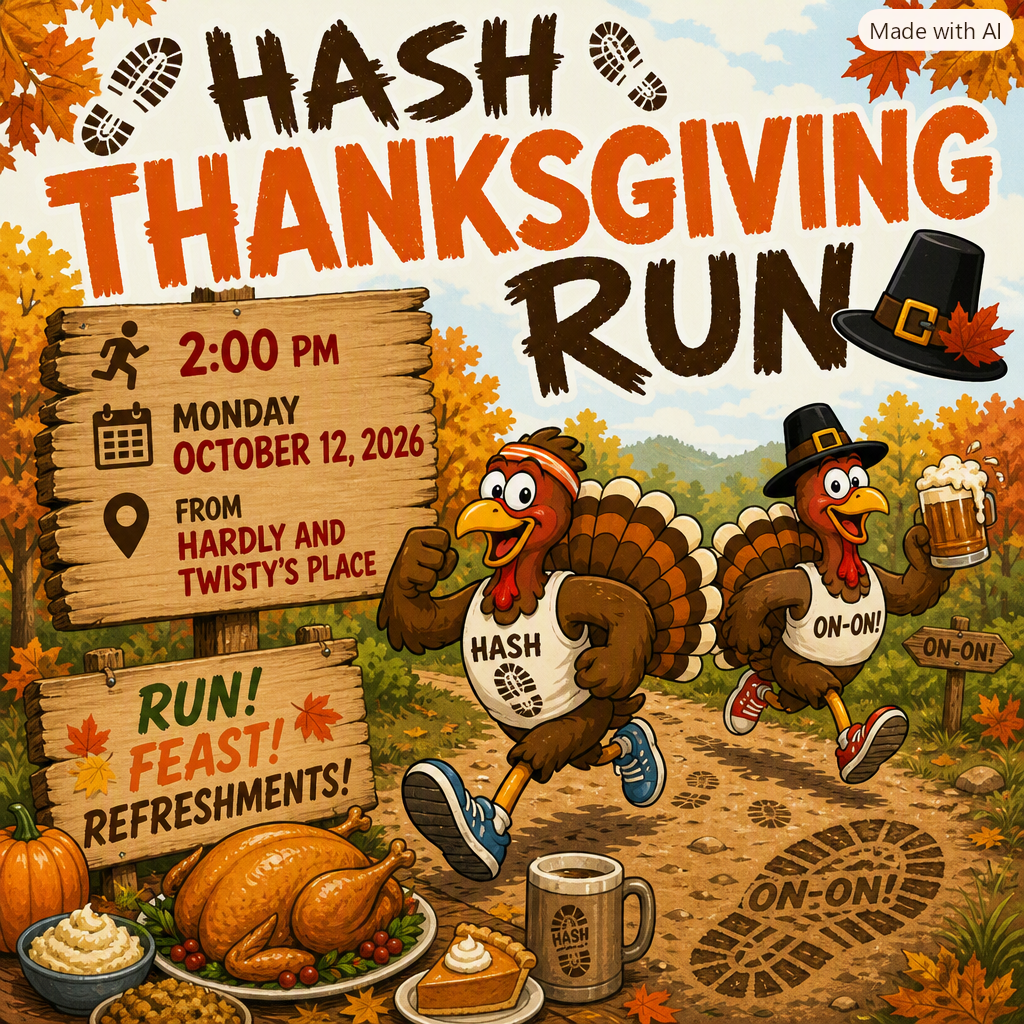 Thanksgiving Hash - Afternoon Run
